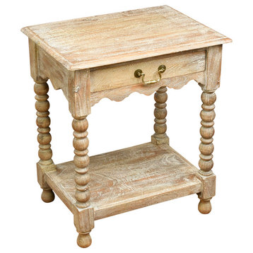Side Table With Drawer