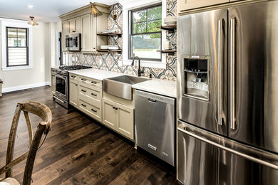 Inspiration for a cottage kitchen remodel in Philadelphia