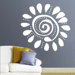 Swirly Adornment - Wall Decals