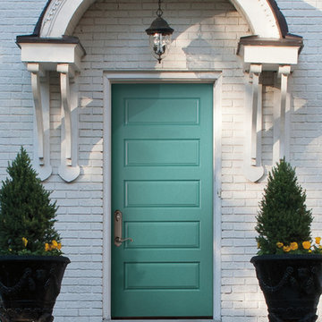 Pella® Architect Series® 5 Panel smooth solid door
