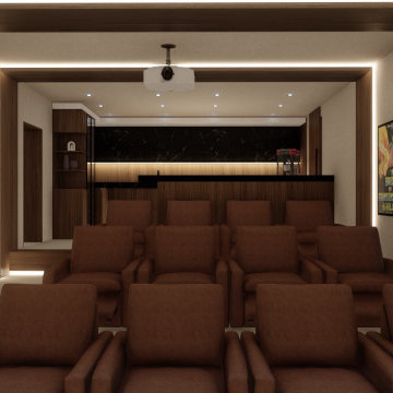 Luxury Basement Renovation – Duxbury, MA