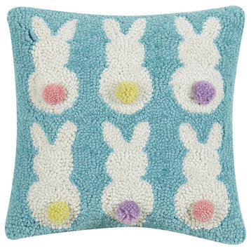 Bunny Backs Hook Pillow
