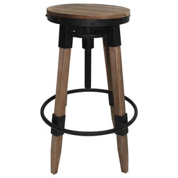Industrial Bar Stools And Counter Stools by GDF Studio