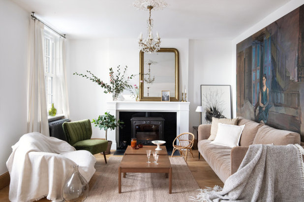 Scandinavian Living Room by MaisonFlore, Flore Guenoun-Delessard