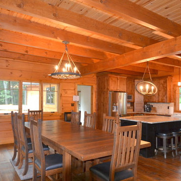 Custom Log Home
