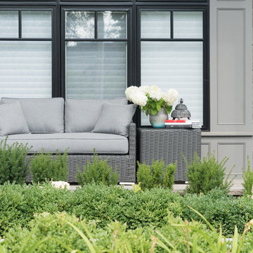 Bretton Slim love seat - Brad's house