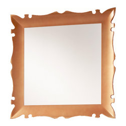 Versalles 31" 1/2 mirrror frame. Copper. - Bathroom Mirrors