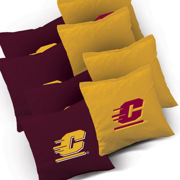 Central Michigan Chippewas Cornhole Bags Set of 8