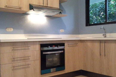 Example of a trendy kitchen design in Other