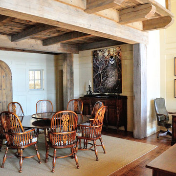 Longridge Farm Lakehouse Dining Room, Den, & Balcony Overlook