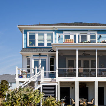 Coastal-Themed Screen Porch – Mount Pleasant, SC