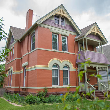 Victorian 2-Story Front Porch Addition (Restoration) in Denver Historic District
