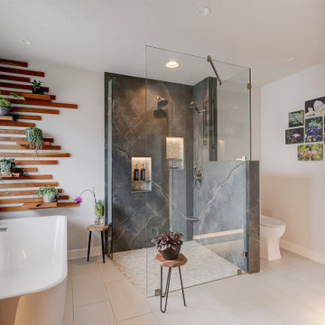 From Dated and Cramped to a Luxurious Spa Retreat