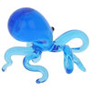 Glass Of Venice Murano Glass Octopus Blue - Blown Glass Octopus Sea Animal Marin