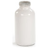 Milk Jug Jar - Distressed Crackle White, Large