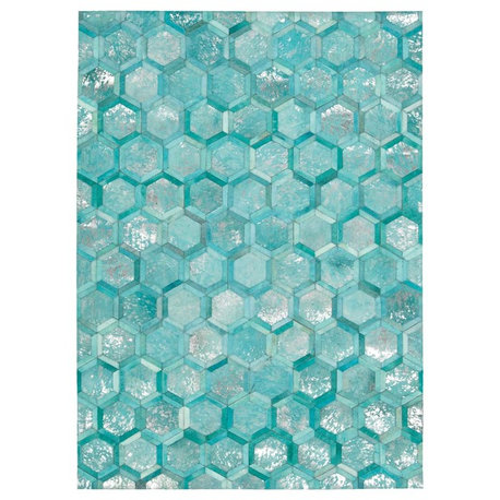 Michael Amini Michael Amini Ma01 City Chic MA100 Turquoise 8' x 10' Rectangle
