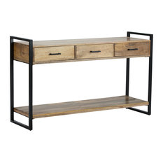 Riverside Natural Mango Wood Console Table