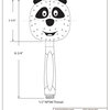 Panda Rain Hand Shower With Hose, Satin Nickel
