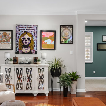 Music-Inspired Display Adds Personal Character