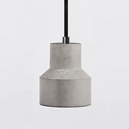 Bentu 'TU' Concrete Pendant Light - Pendant Lighting