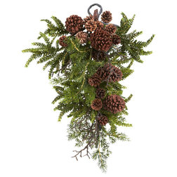 Contemporary Wreaths And Garlands by ShopLadder