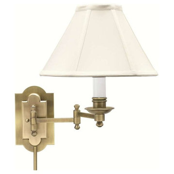 House of Troy Antique Brass Wall Swing Lamp - CL225-AB