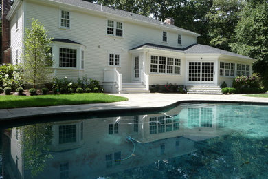 Elegant exterior home photo in Boston