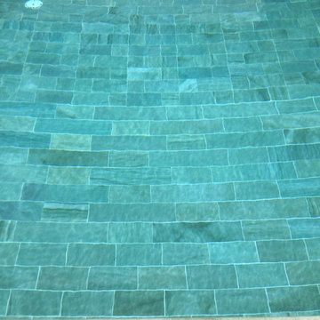 Ocean Wave tile - Honed