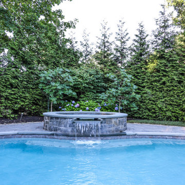 Sculpted Water Oasis