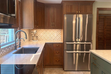 Kitchen photo in Boston