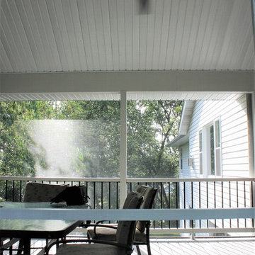 Screened in deck
