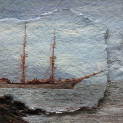 Three views of End of the World - Ushuaia Argentina - Paintings