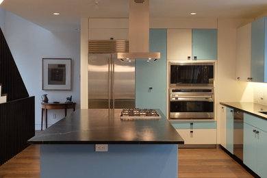 Kitchen - contemporary kitchen idea in Toronto