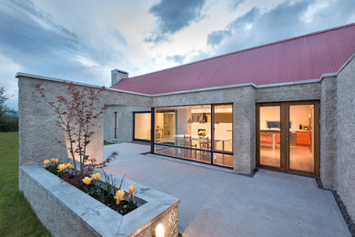 Minimalist exterior home photo in Other