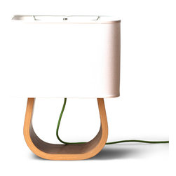 Michigan Left Table Lamp Walnut - Table Lamps