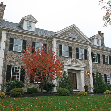 Stone Front English Colonial