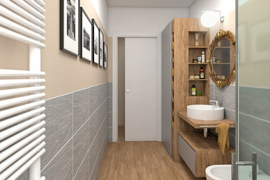 Ispirazione per una stanza da bagno contemporanea