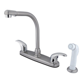 Kingston Brass Legacy 8-Inch Centerset Kitchen Faucet - Transitional ...