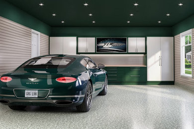 Trendy garage photo in Toronto