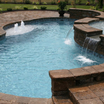 Trilogy Pools with Tanning Ledges
