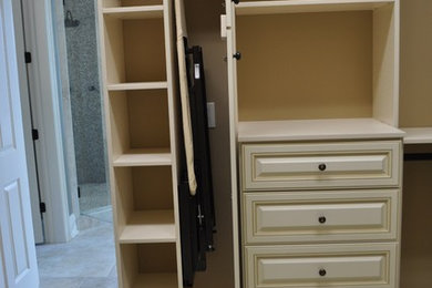 Example of a classic closet design in Charlotte