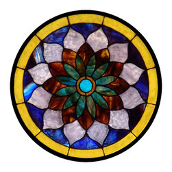 Beautiful Rose Bathroom Stained Glass - Products