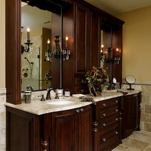 CABINET FOR GUEST BATHROOM WITH ONE VANITIES