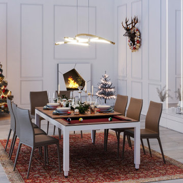 Convertible Dining Pool Tables by Aramith Fusion