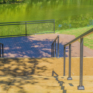 The Grove Round Rock Deck (TimberTech)