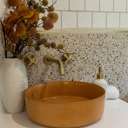 Polished concrete basins - Bathroom Vanities