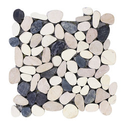 Pebbles Blend 12 - Mosaic Tile