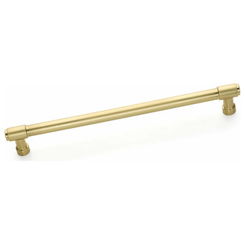 Emtek 86692 Jasper 12 Inch Center to Center Bar Cabinet Pull - Satin Brass