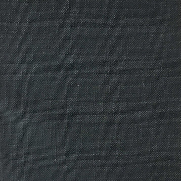Blake Polyester Linen Burlap Upholstery Fabric, Gun Metal