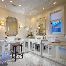 Master bath mirrors